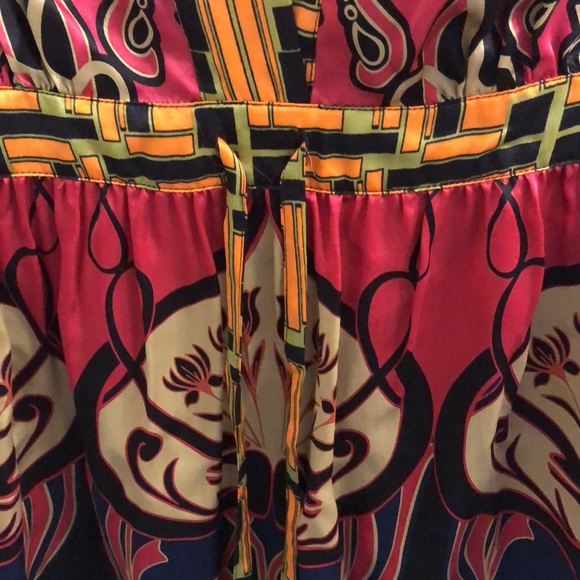 CAbi Bright Print Long-Sleeved Mini Dress - Picture 2 of 3